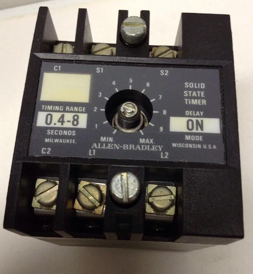 Used Allen Bradley,700-PSBA1,Solid State Timing Relay NEW