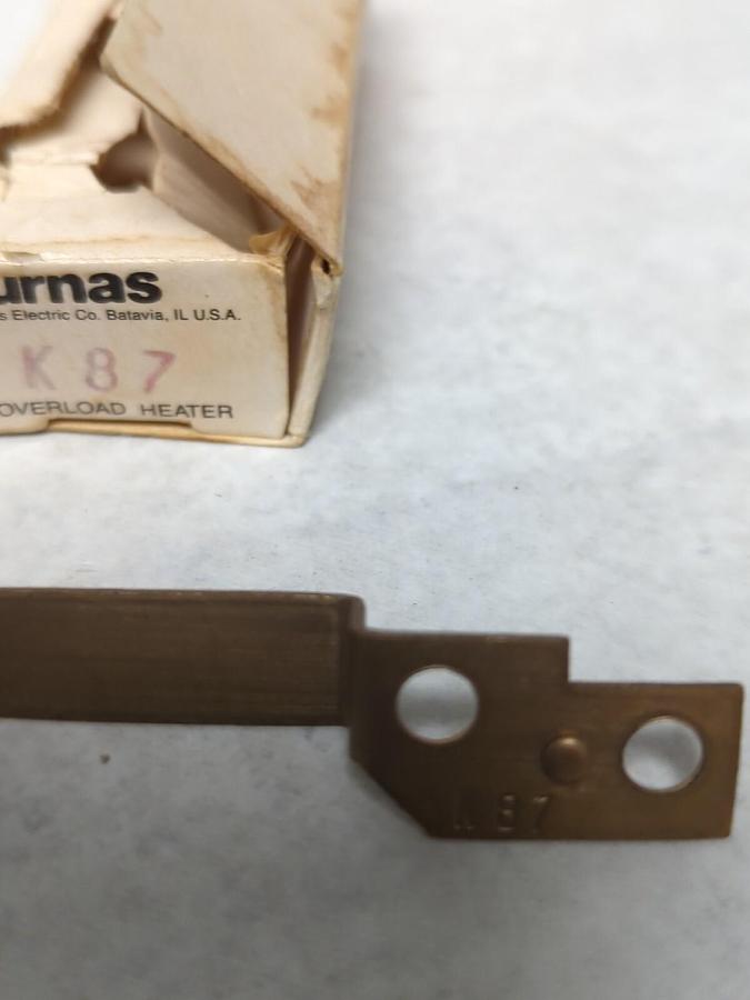 FURNAS,K87,THERMAL OVERLOAD HEATER ELEMENT LOT OF 3 NOS