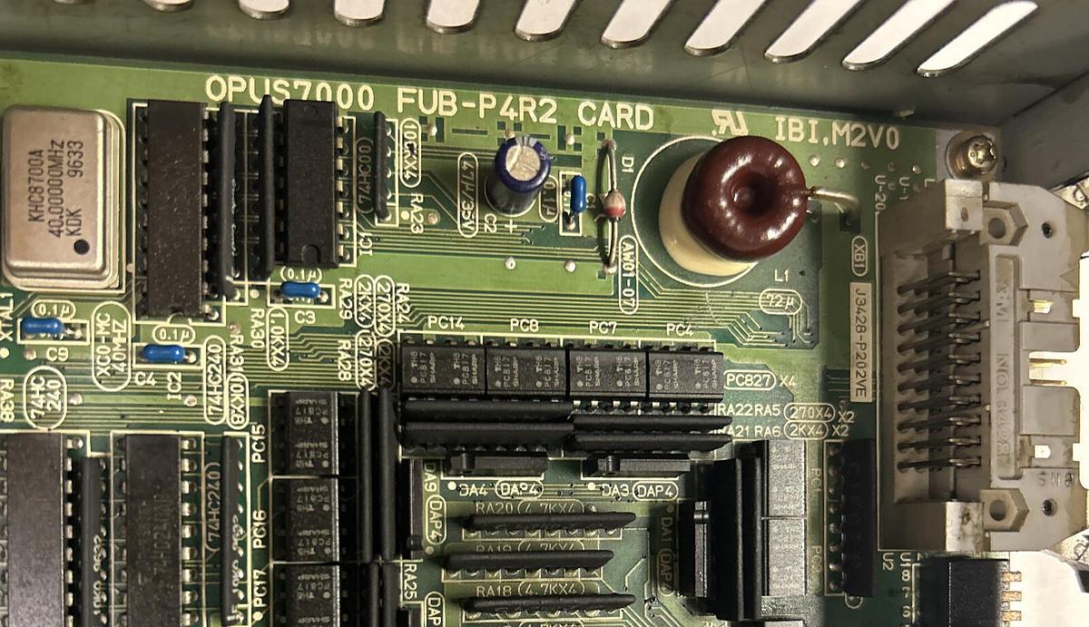 Used OKUMA,FUB-P4R2/E4809-045-175,PC BOARD WITH CASING