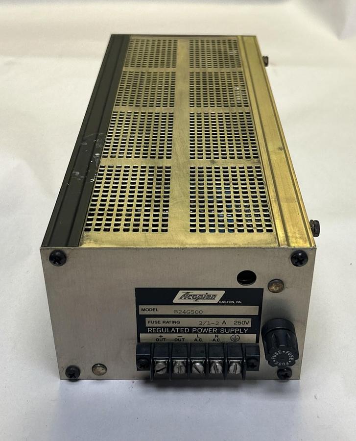 Used ACOPIAN,B24G500,REGULATED POWER SUPPLY