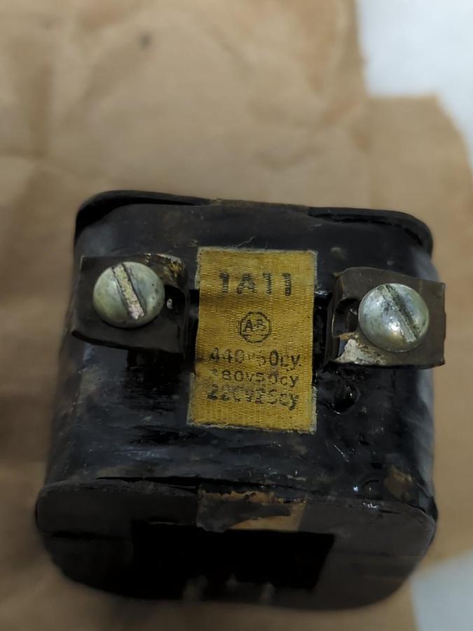 Used ALLEN-BRADLEY,1A11,COIL440V 60HZ/CY 280V 50HZ/CY 220V 25HZ/CY PRE-OWNED