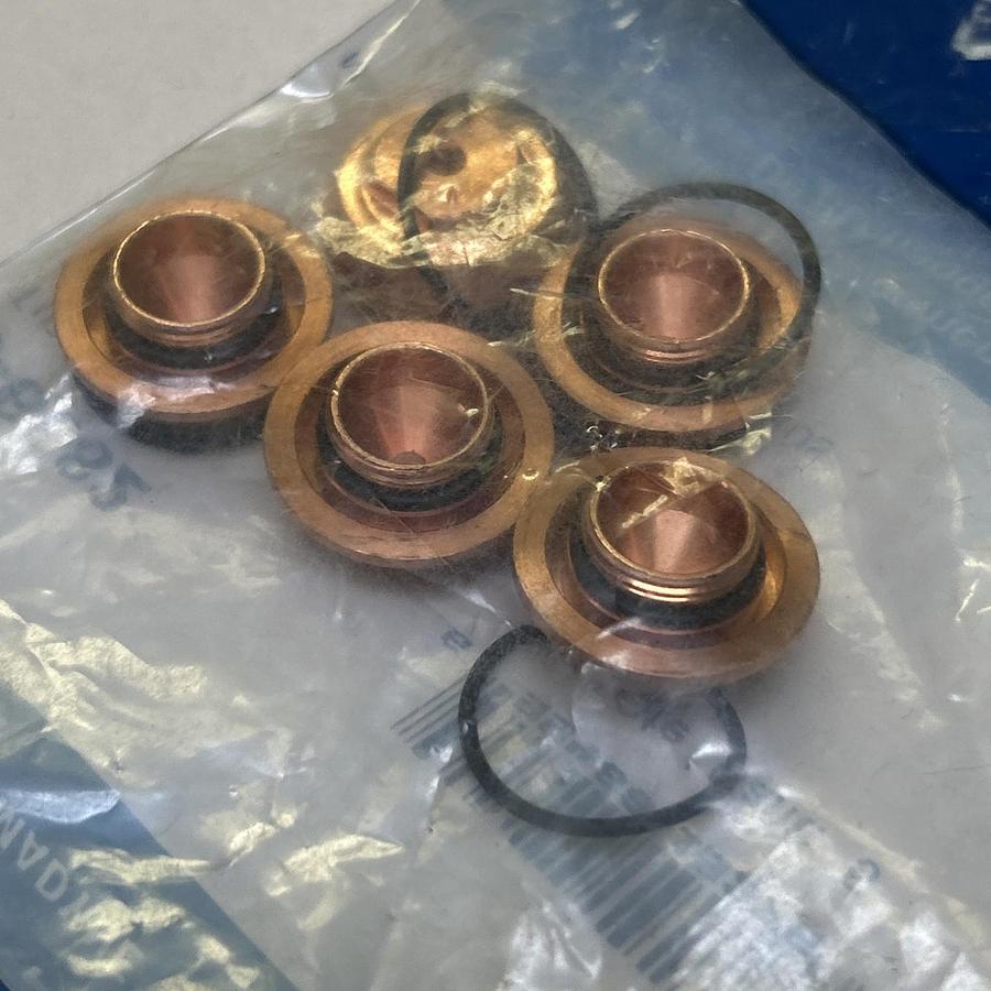 Used THERMAL DYNAMICS,8-6582,PLASMA CUTTING TORCH TIP PACK OF 5 NEW