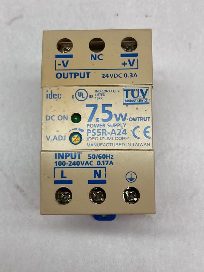 Used IDEC,PS5R-A24,Power Supply