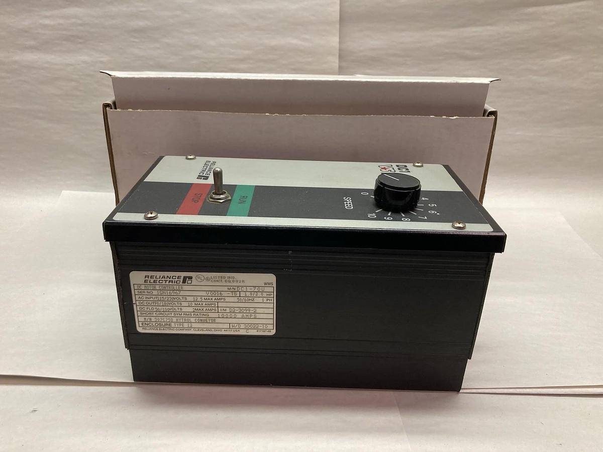 Used Reliance Electric,DC1-70U,DC Motor Controller DC1 Drive