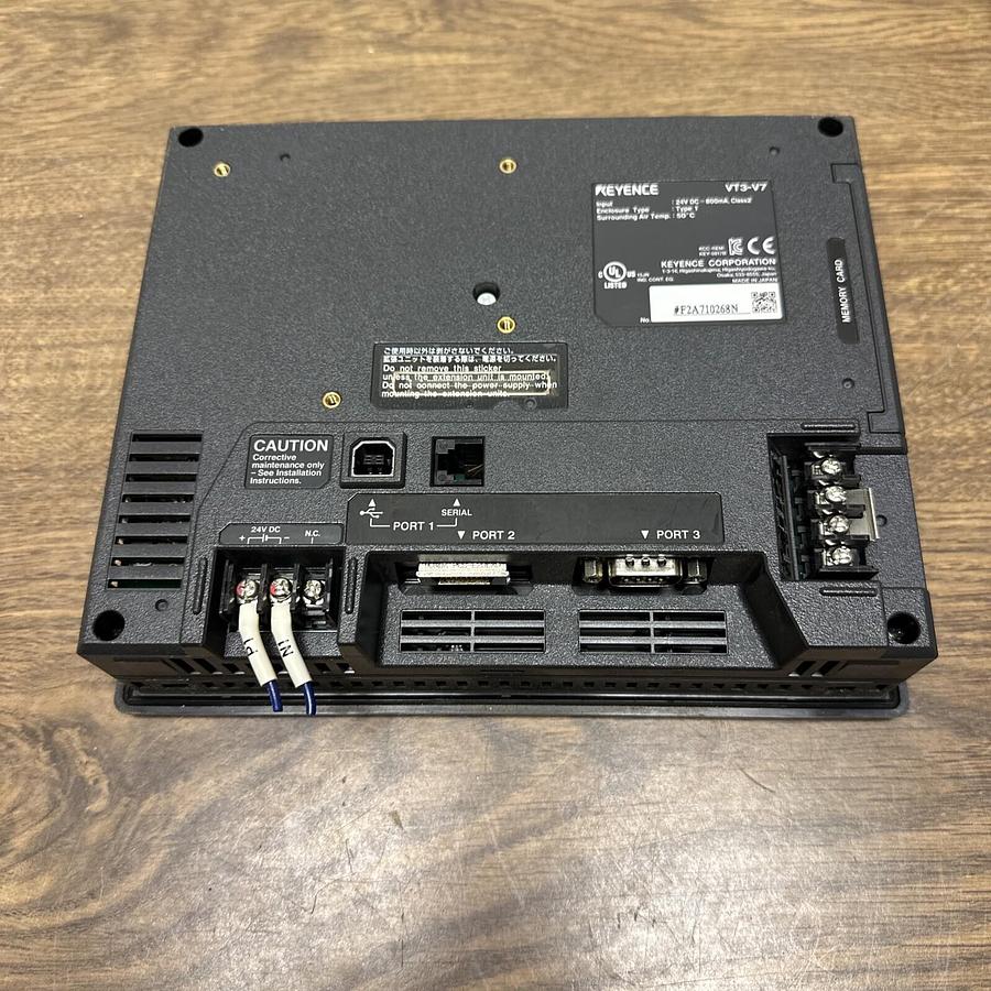 Used Keyence,VT3-V7,Operator Interface Touchscreen