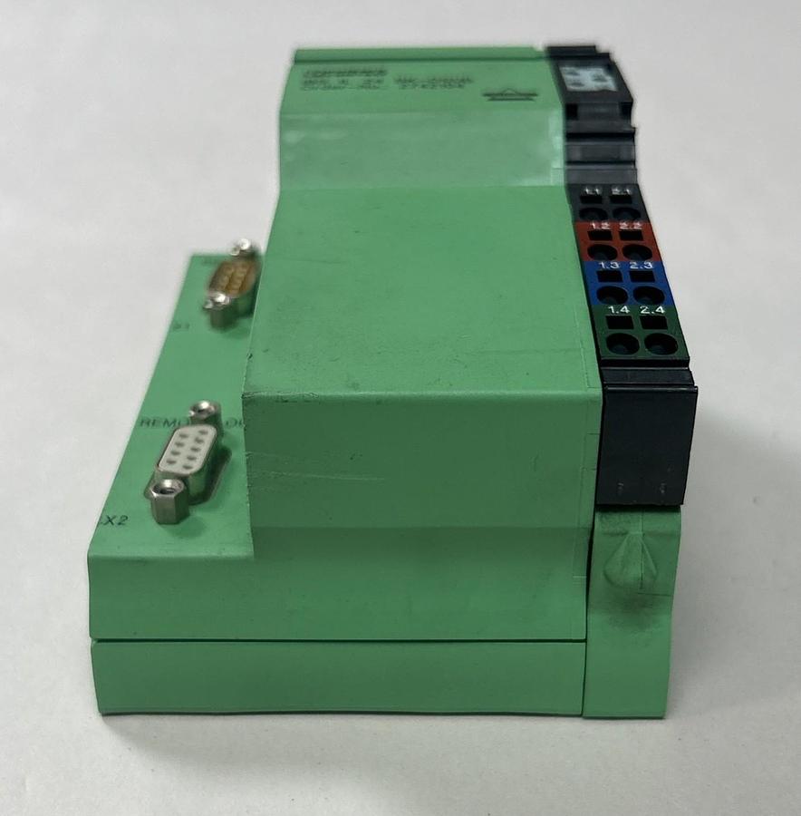 Used PHOENIX CONTACT,IBS-IL-24-BK-DSUB,INTERBUS BUS COUPLER