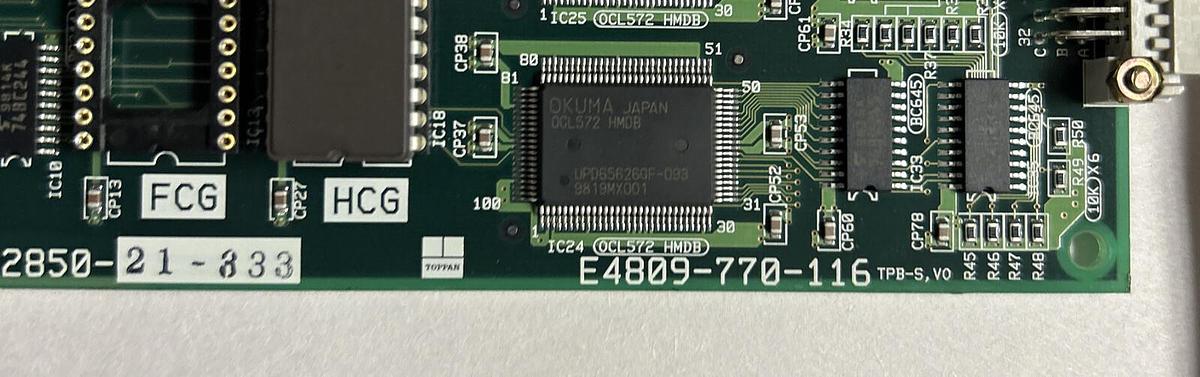 Used OKUMA,E4809-770-116/A911-2850 OPUS7000, ACP BOARD 7030 NEW
