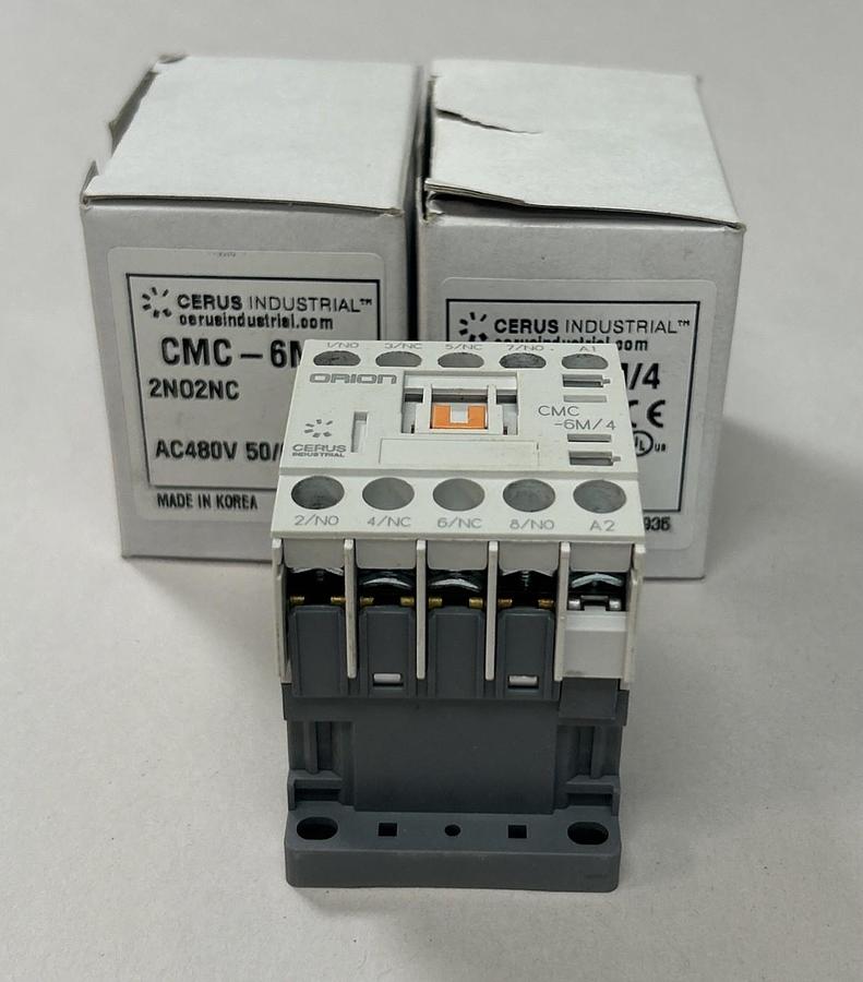 CERUS,CMC-6M/4,CONTACTOR 240V LOT OF 2 NOS