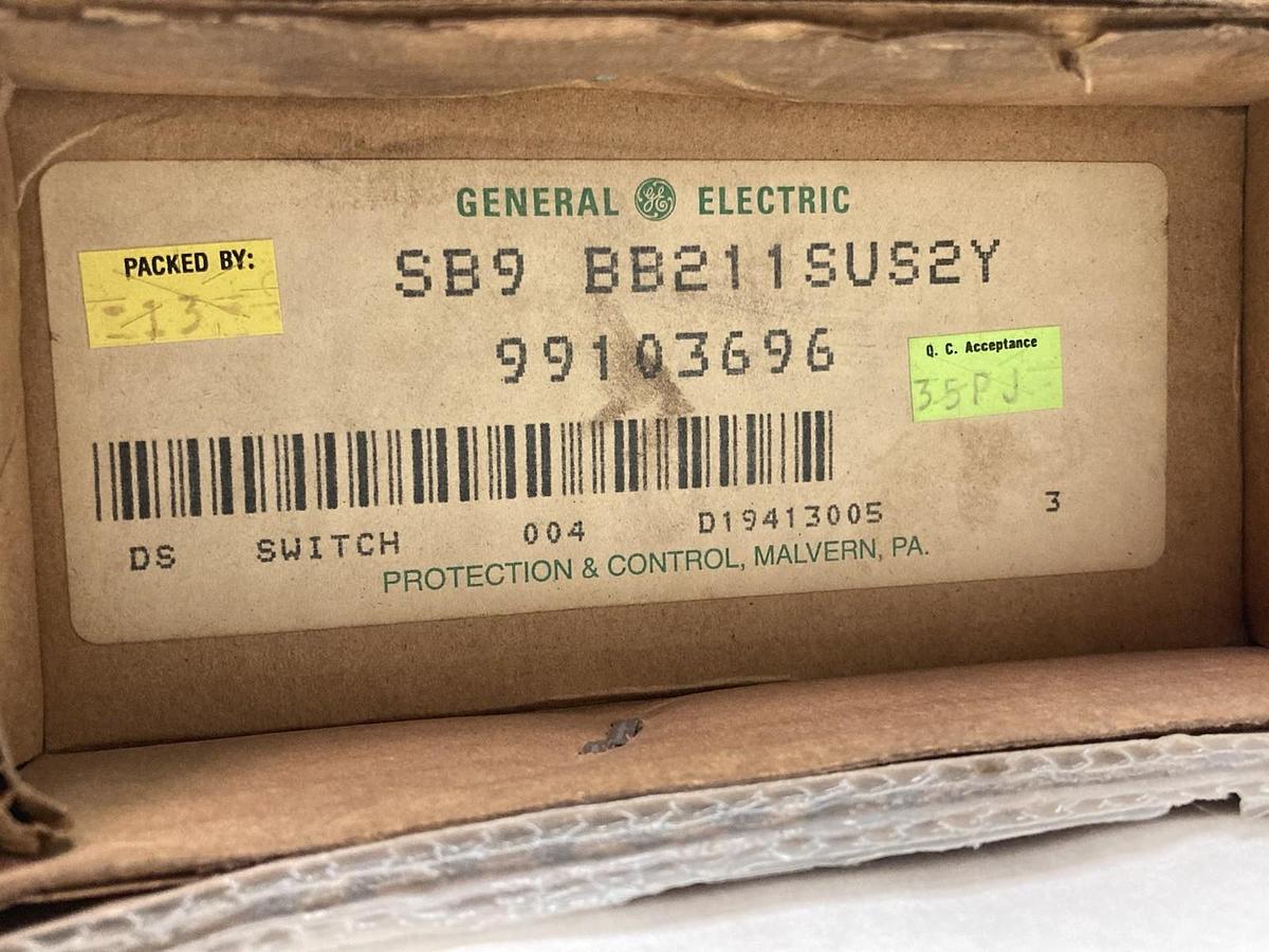 General Electric,SB9 BB211SUS2Y,Rotary Cam Switch