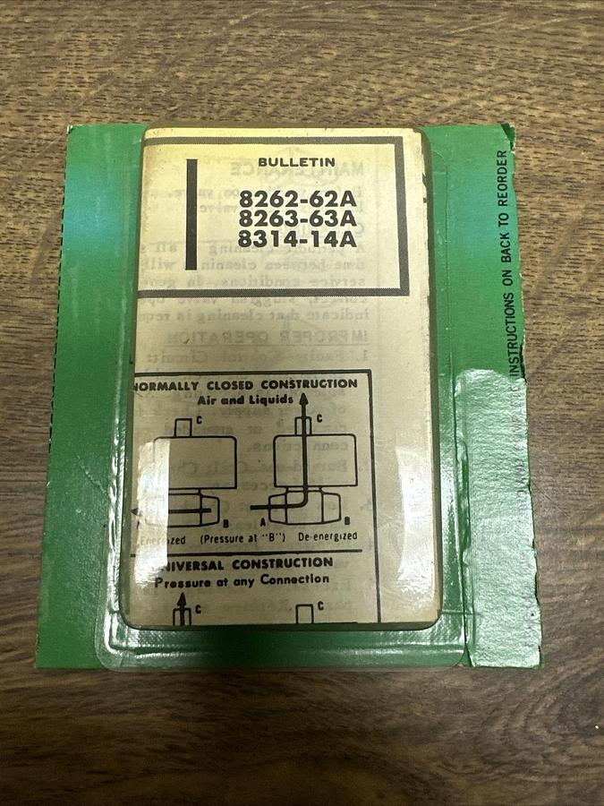 Used Asco,69-319,Spare Parts Kit