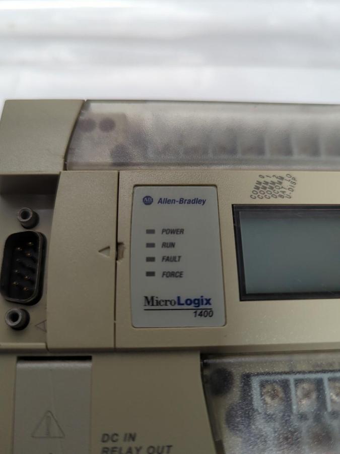 Used ALLEN BRADLEY,1766-L32BWA,MICROLOGIX CONTROLLER SER B REV A FRN 10 PRE-OWNED