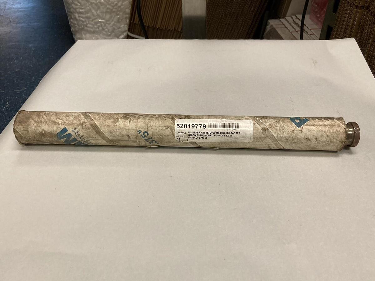 Used RGM,353C0680404R53100,Plunger Model 1-7/16 X 4 TX-75
