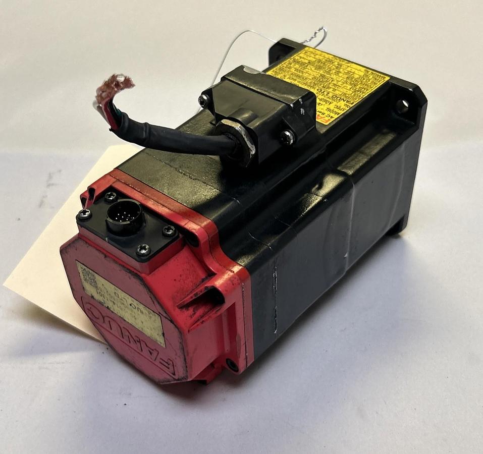 Used FANUC,A06B-0202-B605#S000,AC SERVO MOTOR 5000RPM 2.5A 126V 3PH
