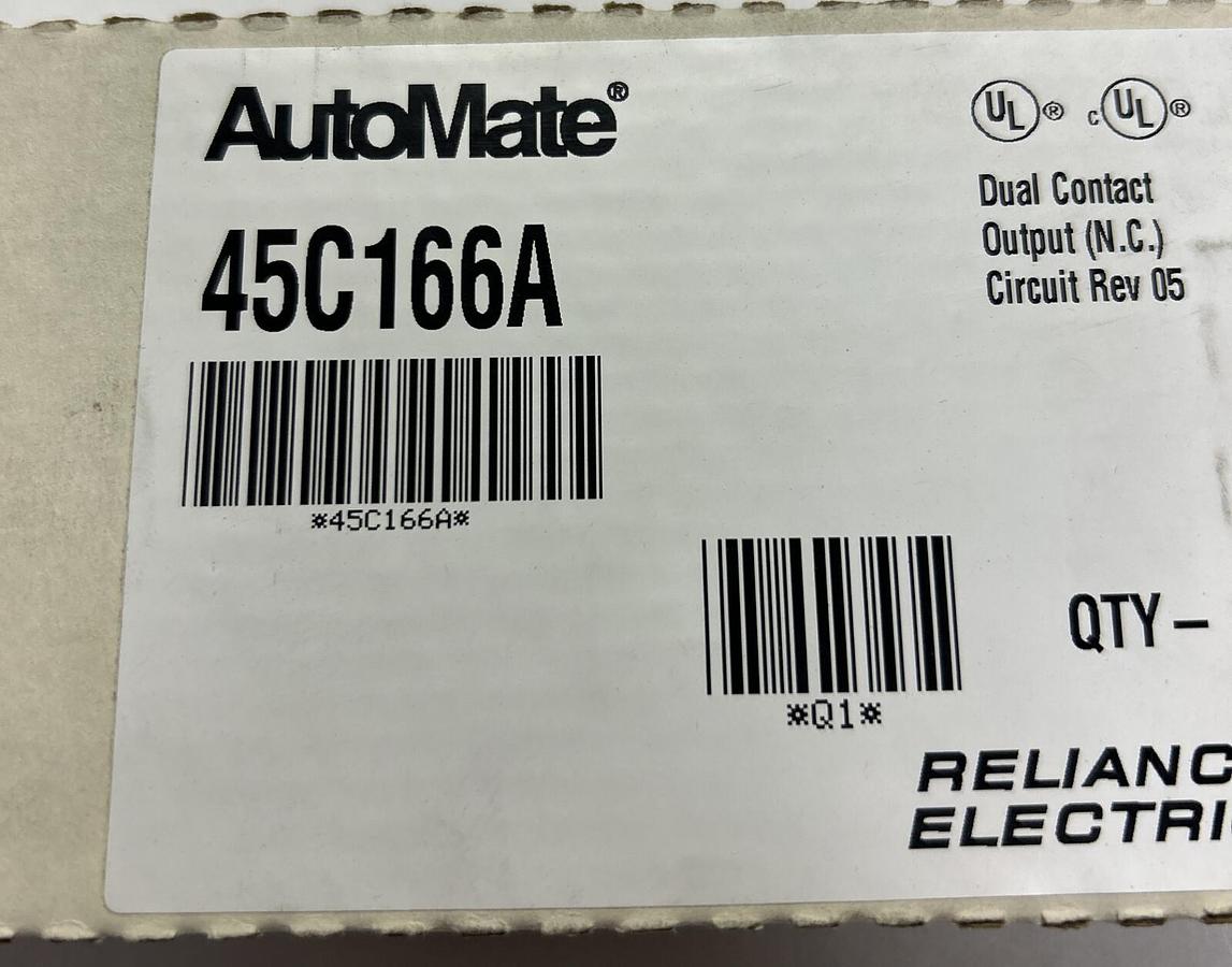 Used RELIANCE ELECTRIC,45C166A,OUTPUT MODULE NEW