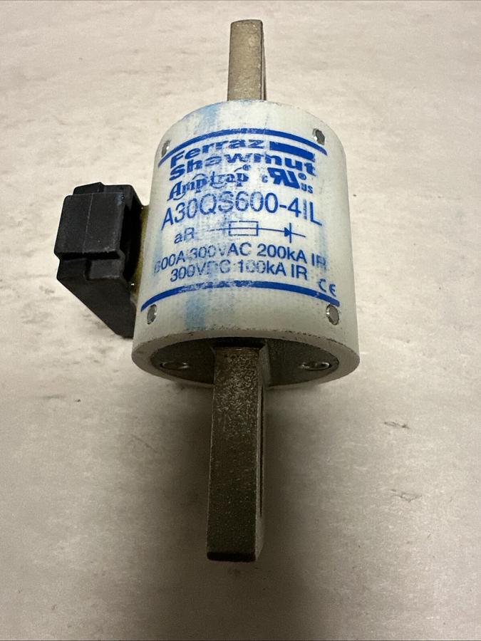 Ferraz-Shawmut,A30QS600-4IL,Semiconductor Fuse 600Amp 300VAC