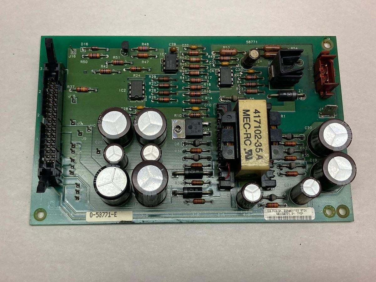 Used Reliance Electric,0-58771-E,FLEXPAK VS 3000 DC DRIVE Power Supply CONTROL Board
