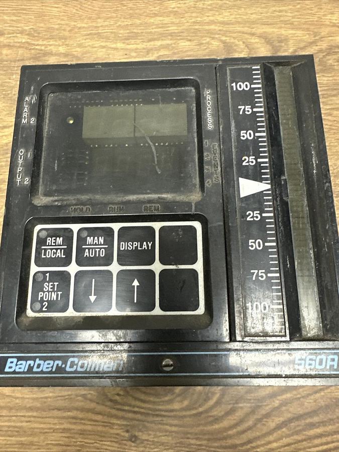 Used Barber-Colman,560A,Temp Controller Open Frame