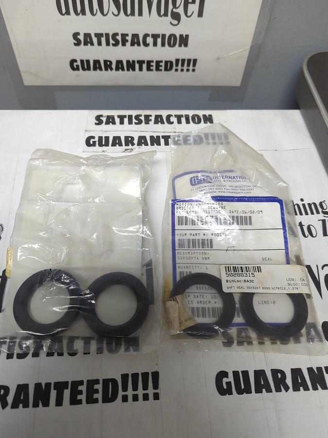 NBR,35X52X7A,SHAFT SEALS LOT OF 4 NOS