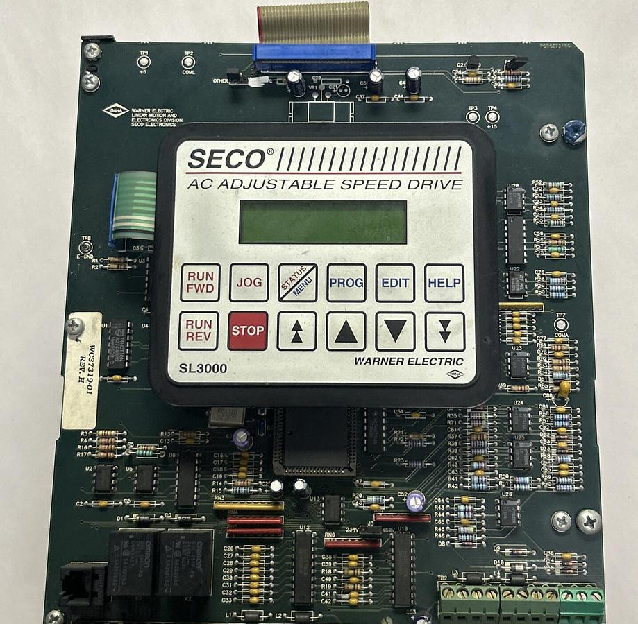 Used SECO DRIVES,SL340100000,AC ADJUSTABLE SPEED DRIVE