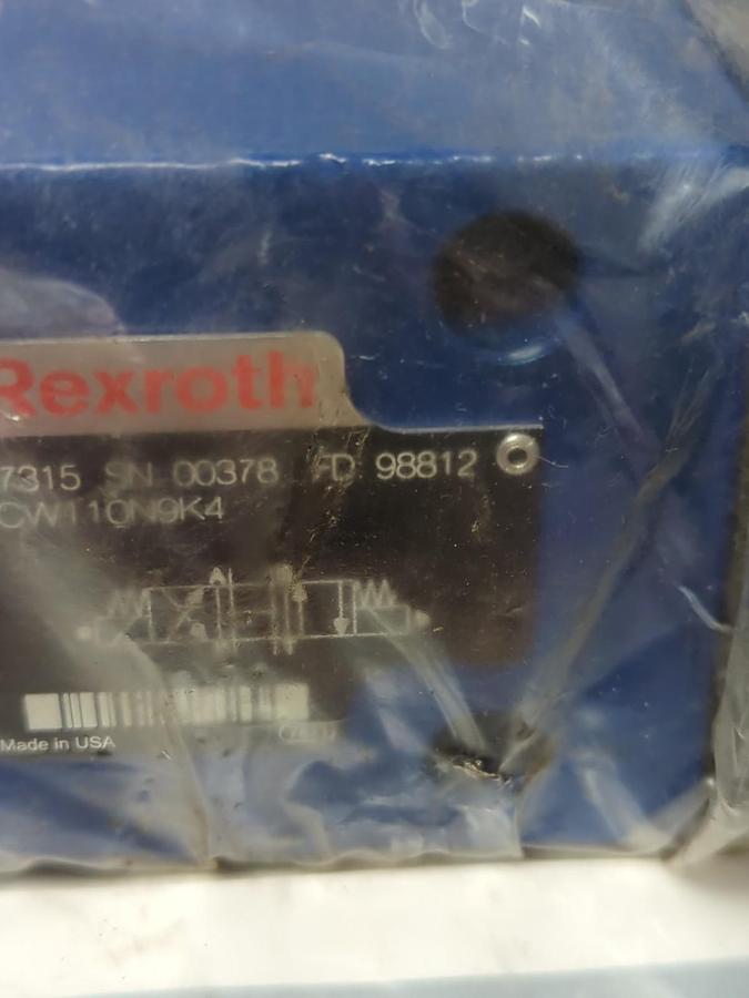 REXROTH,4WE1OH33/CW110N9K4,DIRECTIONAL SOLENOID VALVE NOS