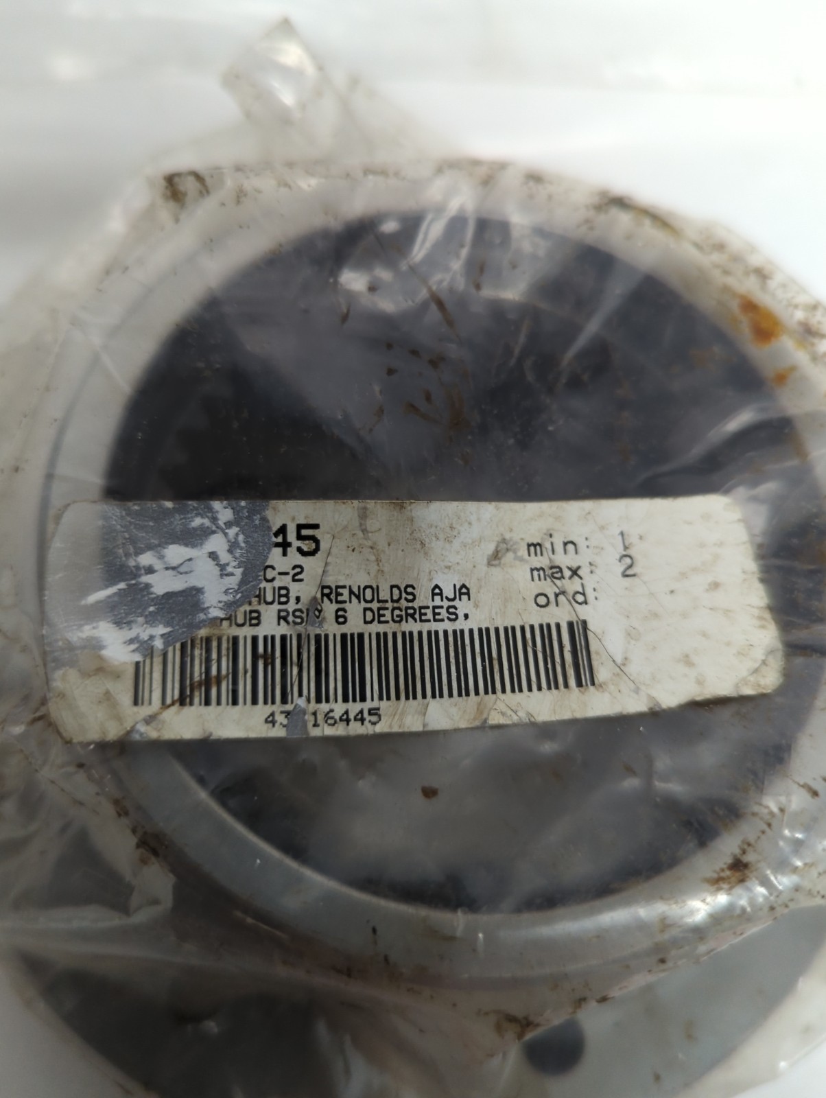 RENOLD AJAX,D150,FLEX GEAR COUPLING SLEEVE NOS