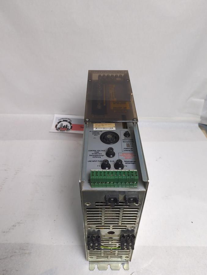 Used INDRAMAT,TVM 1.2-050-220/300-W0/220/380,A.C. SERVO POWER SUPPLY PRE-OWNED