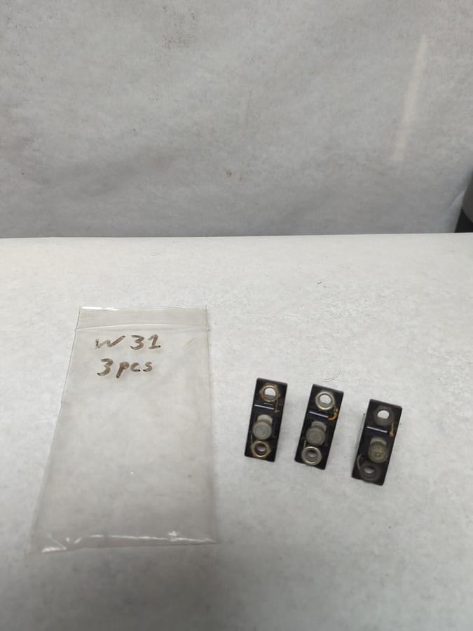ALLEN-BRADLEY,W31,OVERLOAD RELAY HEATER ELEMENT LOT OF 3 NOS