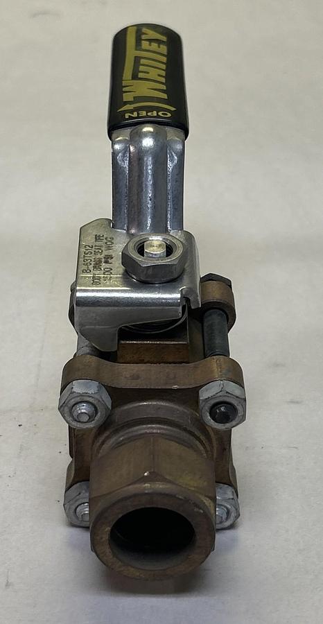 WHITNEY,B-63TS12,BALL VALVE 1500 PSI NOS