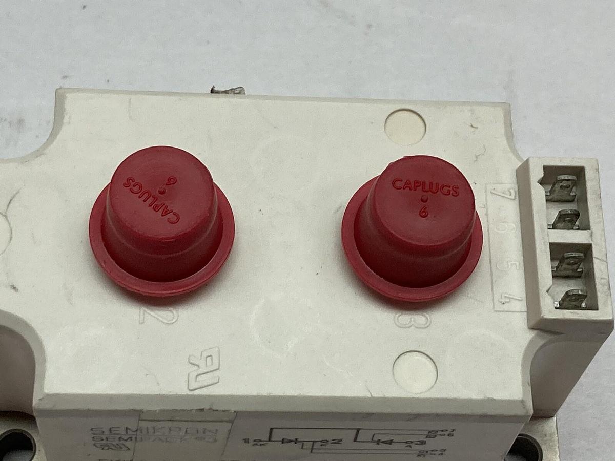 Used Semikron,SKKT161/12GE104X125DC020,Semipack 3 Thyristor Module