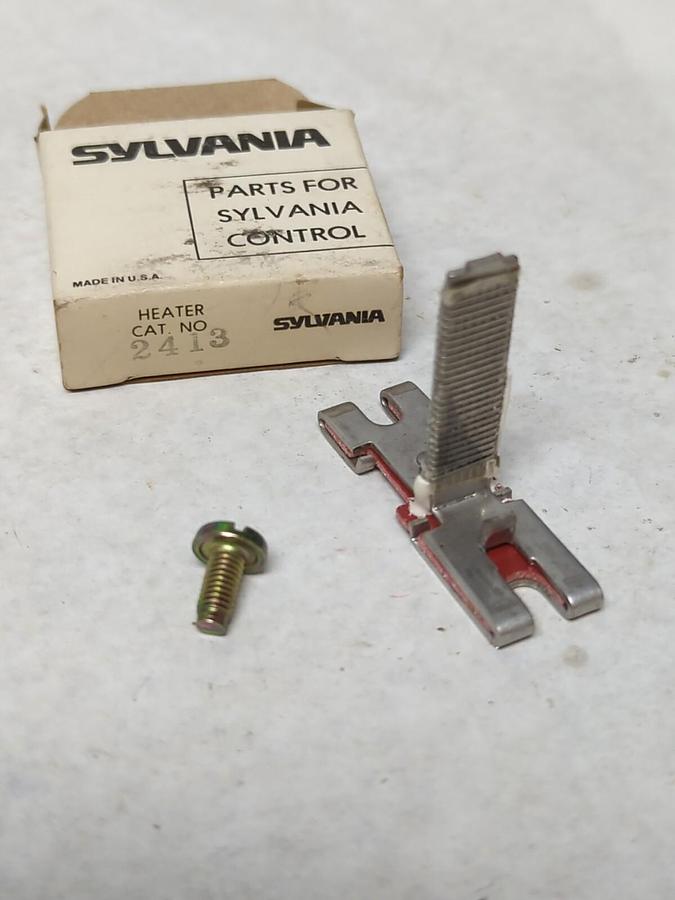 SLYVANIA-JOSLYN CLARK,2413,OVERLOAD RELAY HEATER NOS