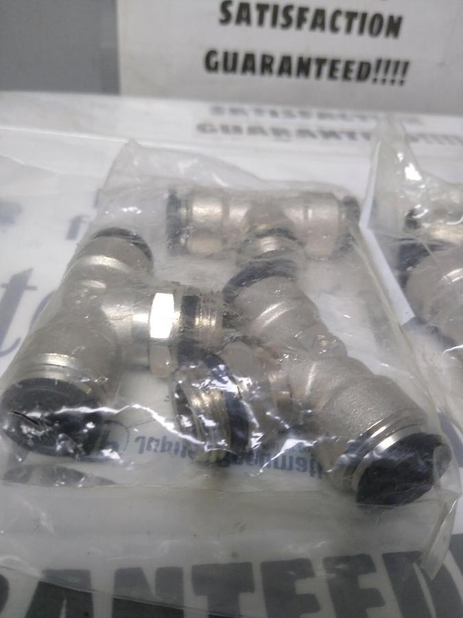JUPITER PNEUMATICS,2555711863JP,TUBE MALE SWIVEL BRANCH T 12MMX1/2 IN LOT OF 8