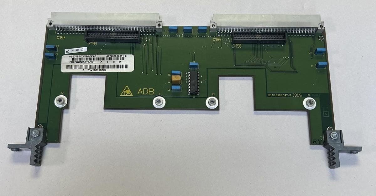Used SIEMENS,6SE7090-0XX84-0KA0,ADB ADAPTER MODULE CIRCUIT BOARD