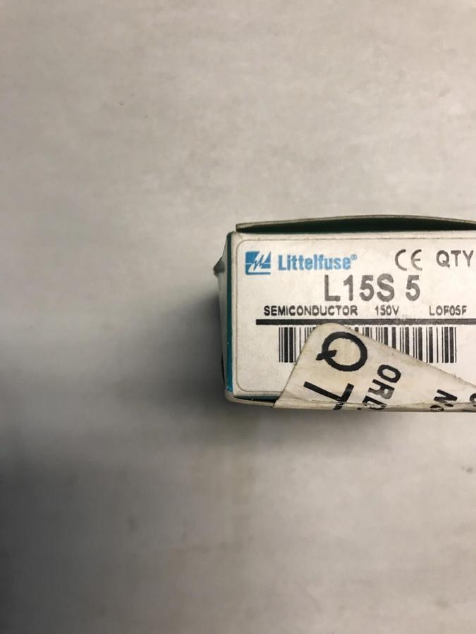 LittelFuse,L15S-5,Semiconductor Fuse 150V Lot of 5 NOS