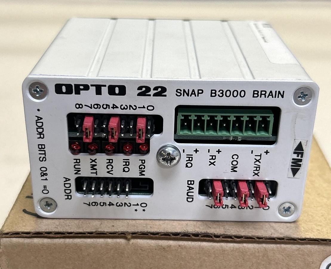 Used OPTO 22,B3000,DIGITAL BRAIN MODULE
