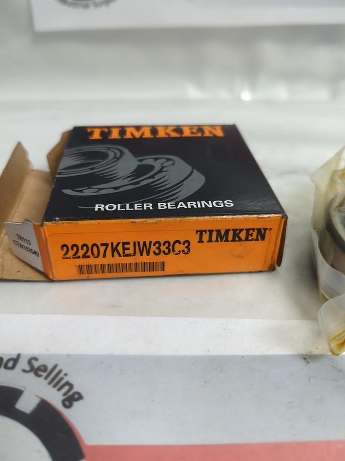 TIMKEN,22207KFJW33C3,SPHERICAL ROLLER BEARING NOS