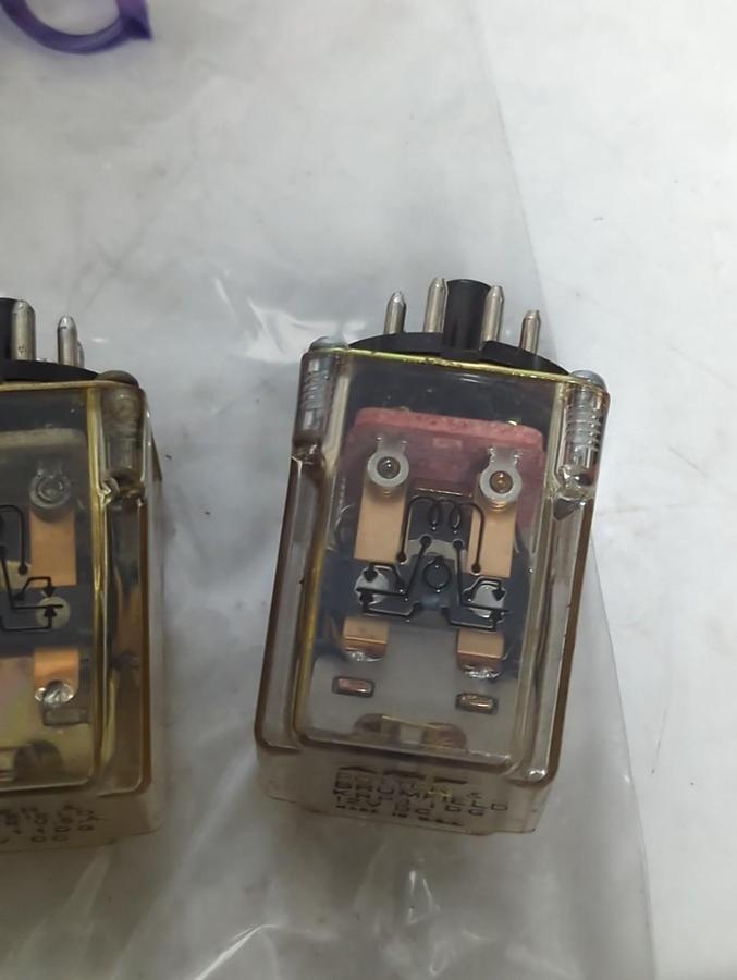 Used P&B,KRP11DG,PLUG IN RELAY 8-PIN LOT OF 4 PRE-OWNED