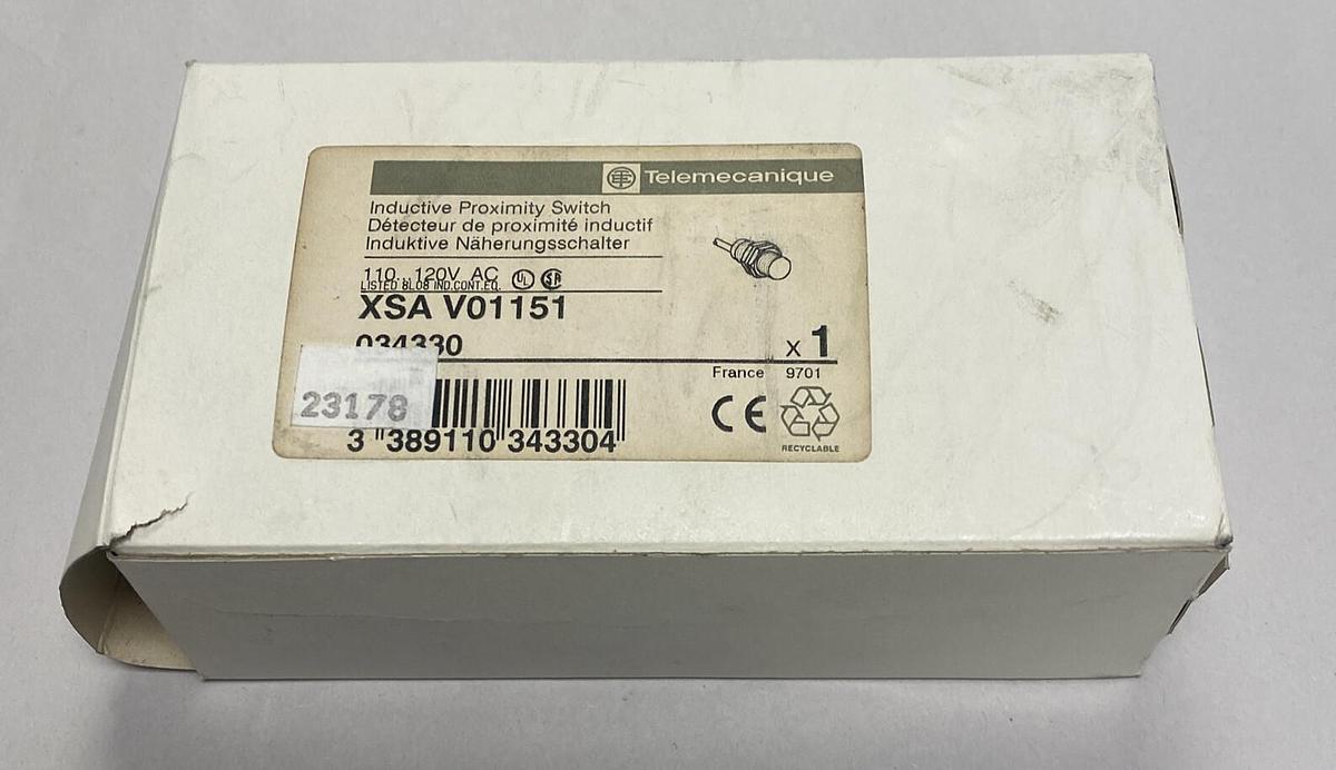 TELEMECANIQUE,XSA-V01151,PROXIMITY SENSOR NOS