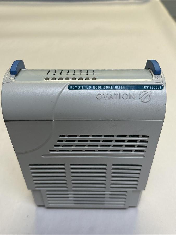 Used OVATION,1C31203G01,REMOTE I/O NODE CONTROLLER MODULE