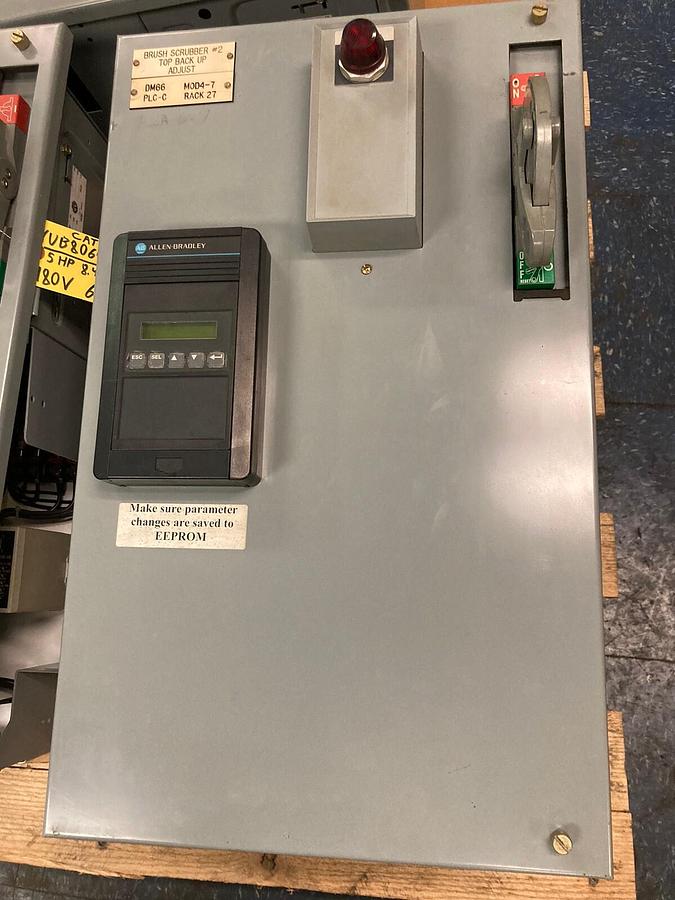 Used Allen-Bradley,2163N,25 INCH 5HP VFD MCC BUCKET 480V 60Hz