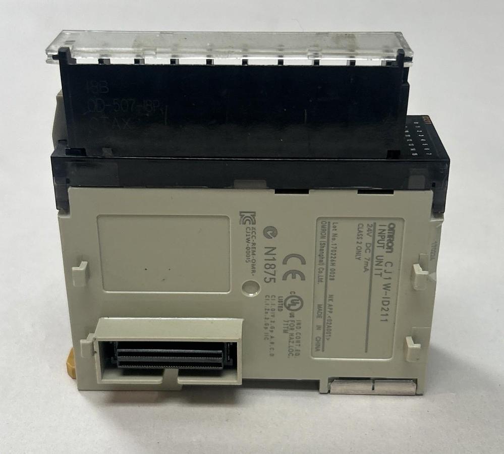 Used OMRON,CJ1W-ID211,INPUT MODULE