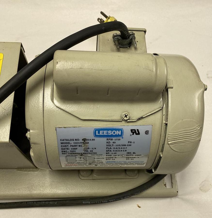 Jesco,1711-12-9121-1,Metering Pump 1.4GPH 1000PSIG 115/230V Leeson 1/4HP Motor