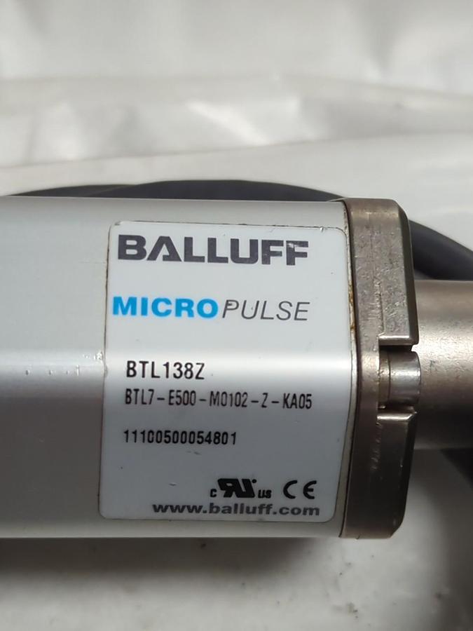 Used BALLUFF,BTL138Z,MICROPULSE TRANSMITTER BTL7-E500-M0102-Z-KA05PRE-OWNED