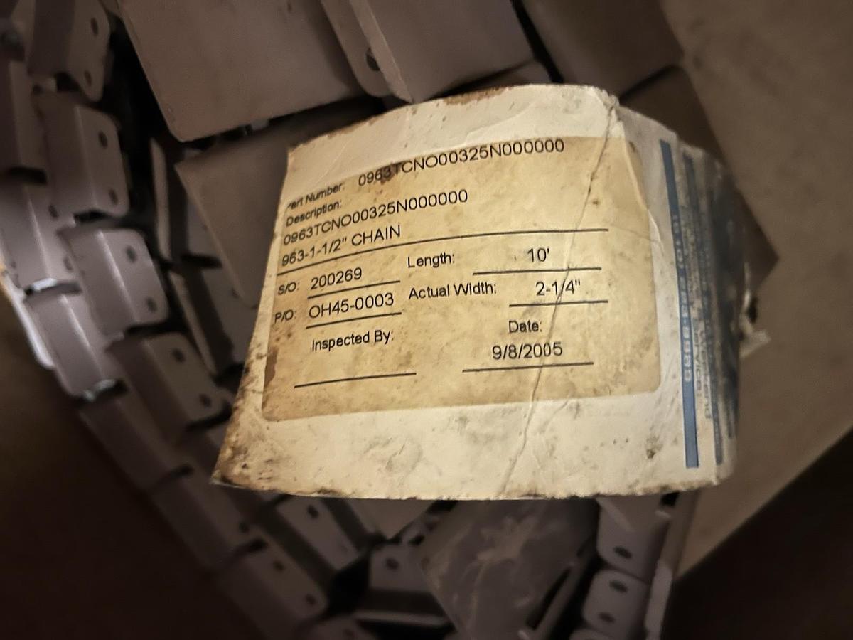 KVP,963TCNO00325N00000,Conveyor Chain 963-1-1/2" CHAIN 10ft