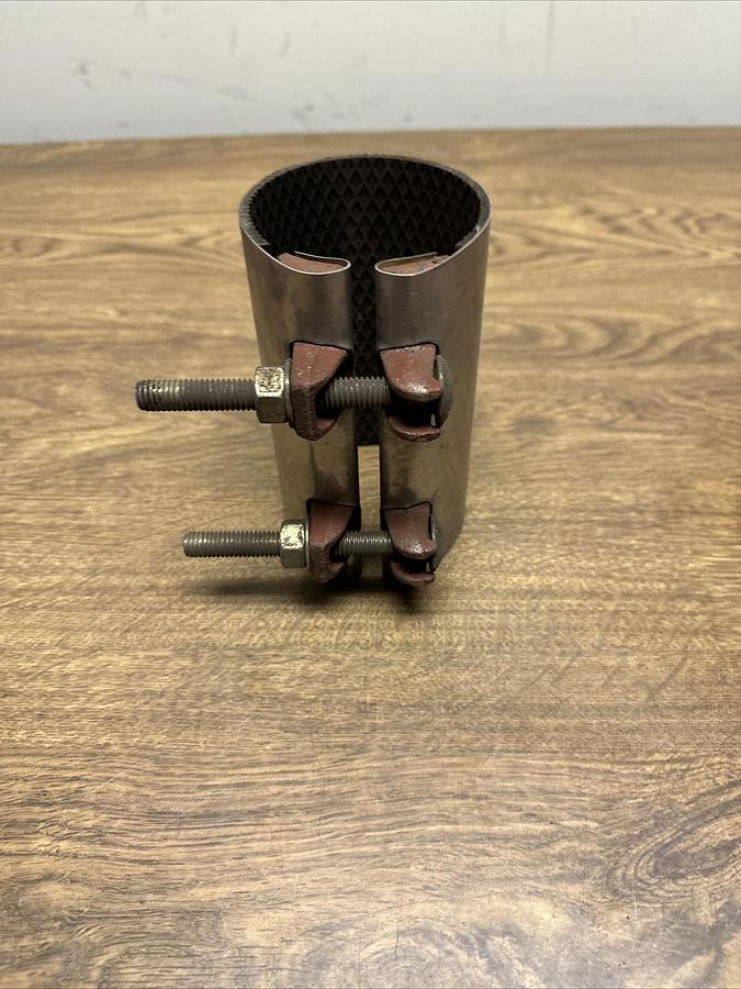 Dresser,E118,3"x6" HandiBand Stainless Steel Repair Clamp