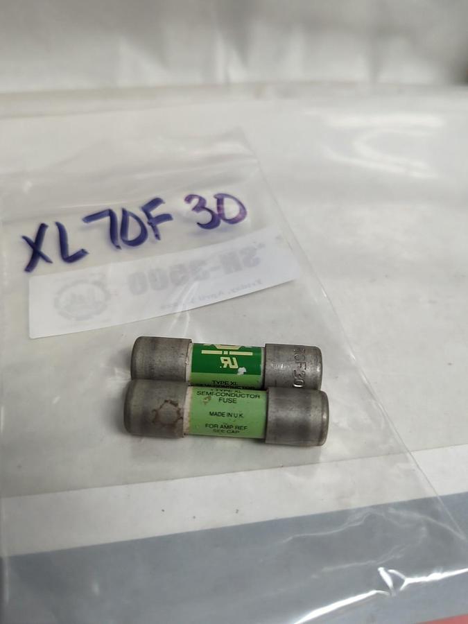 Used BRUSH,XL70F30,FUSE LOT 2 OF PRE-OWNED