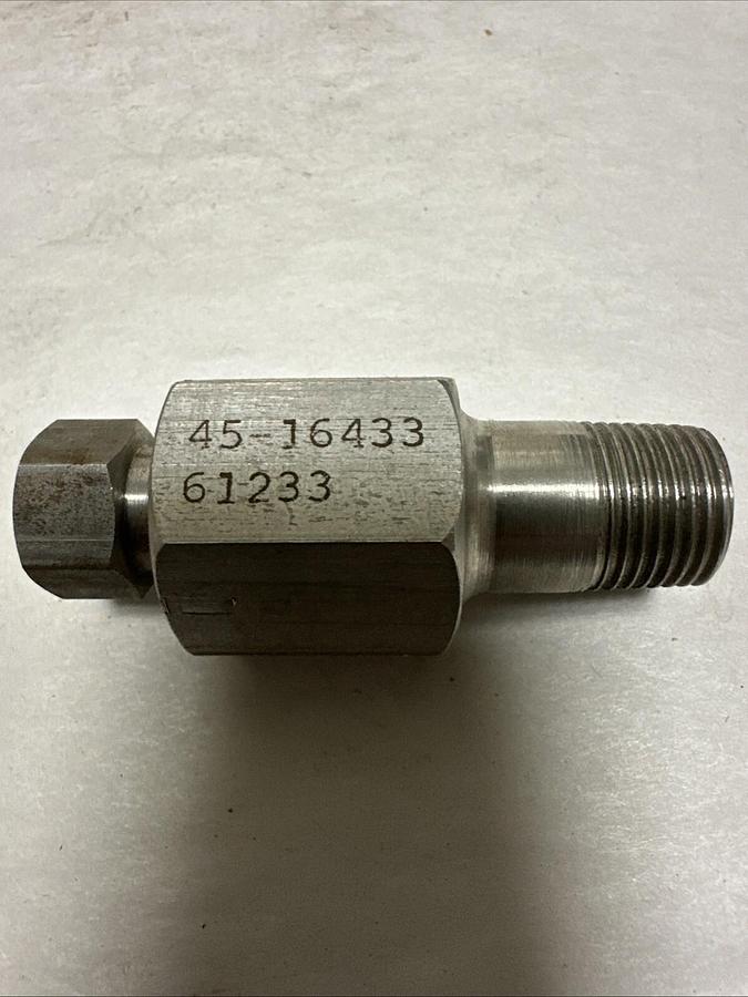 Superpressure,45-16433,High Pressure Fitting