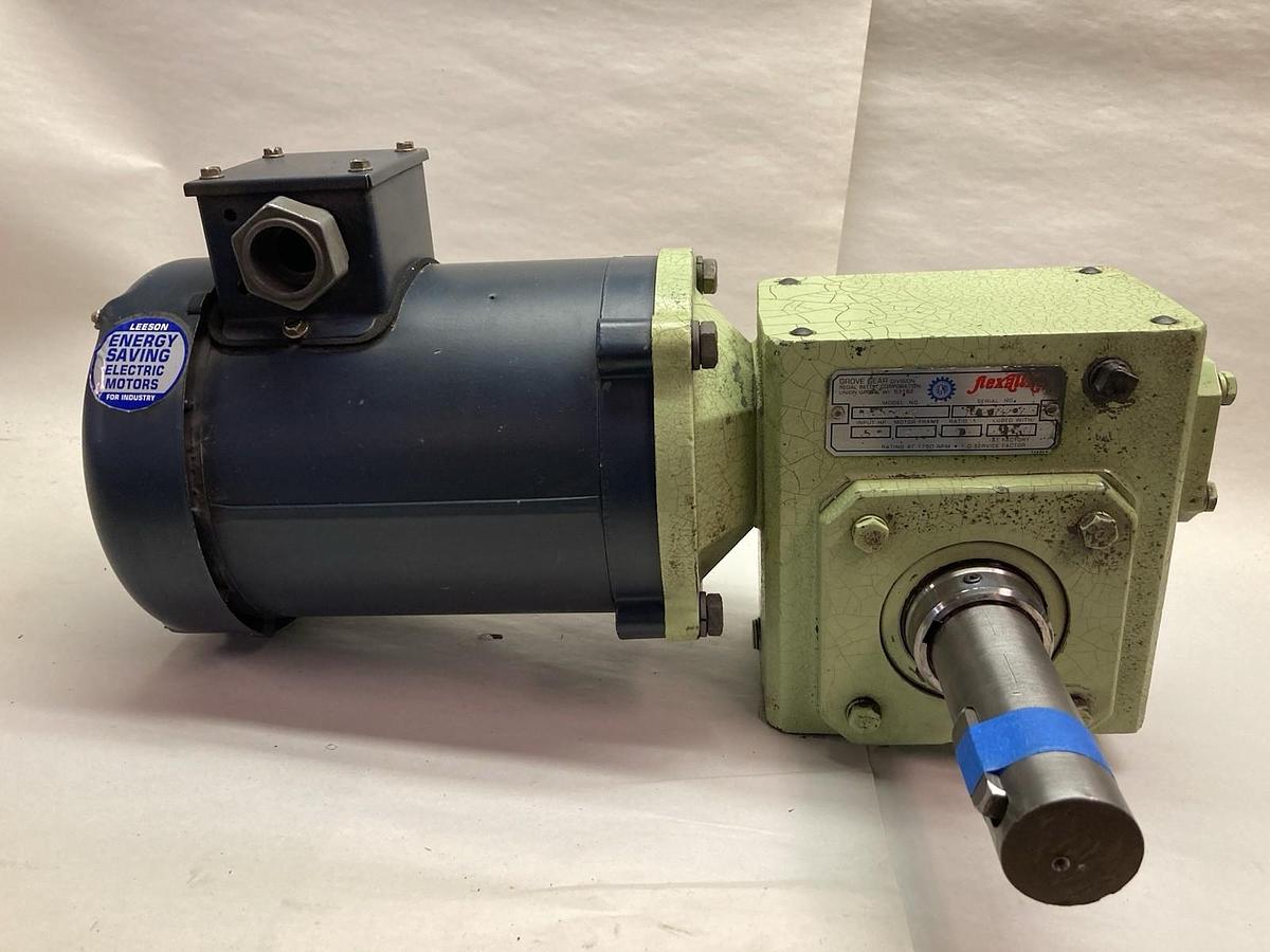 Used Flexaline,Model HM01206-1,Gear Speed Reducer 56C Frame Ratio 6:1 0.500Hp