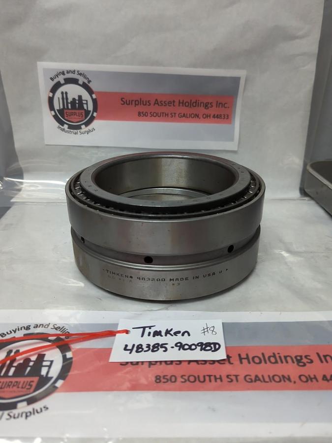 Used TIMKEN,48385-90098D,DOUBLE TAPERED ROLLER BEARING 5-1/2 IDX7-1/2OD PRE-OWNED