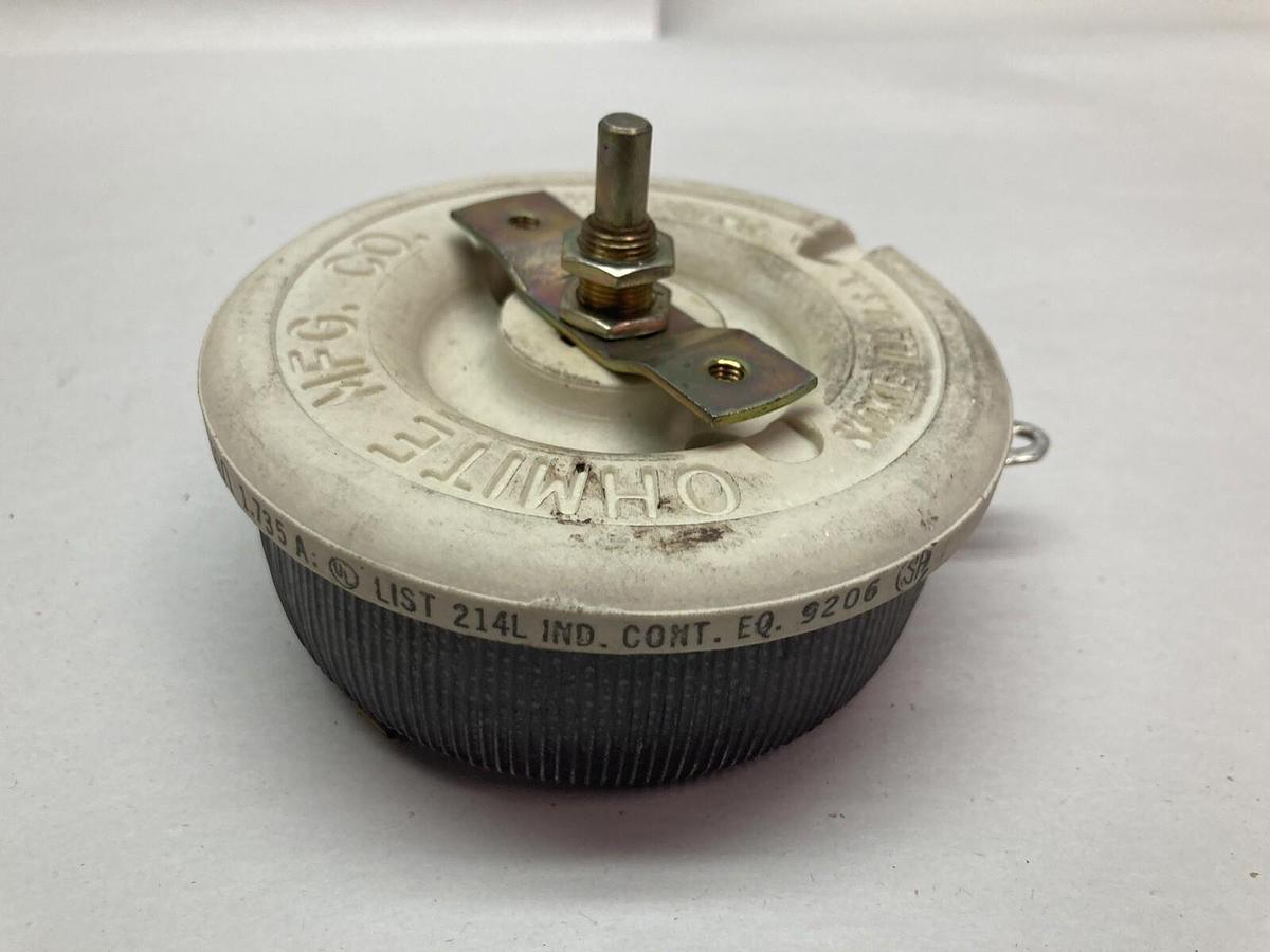 Used Ohmite,RLS50R,Rheostat 1.735A