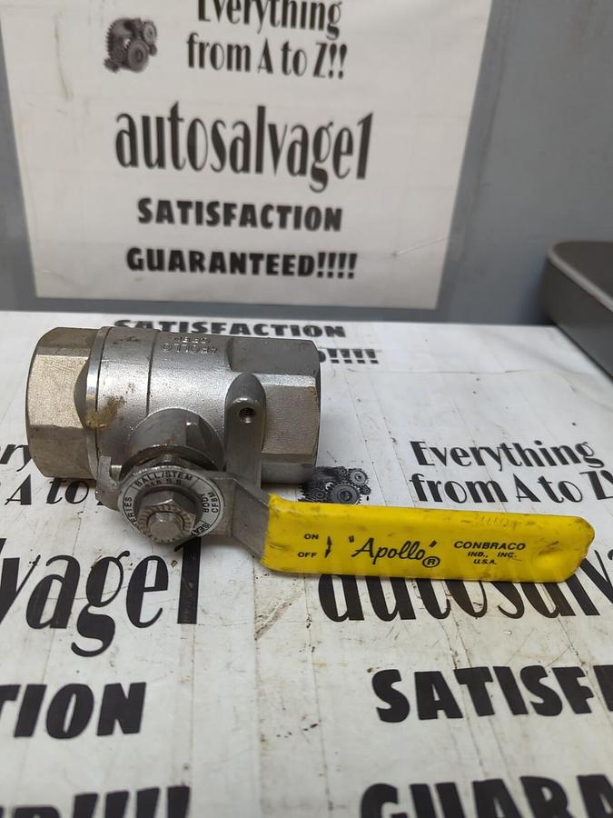 APOLLO,CFM8,1500WOG 316SS 1-1/4 INCH BALL VALVE NOS